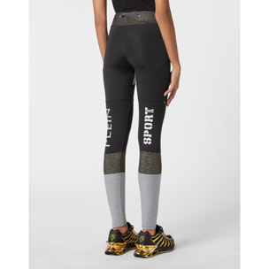 PLEIN SPORT Sport Leggings STATEMENT