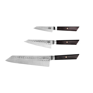Set essentiel de couteaux (3 pièces) - Collection Bunka