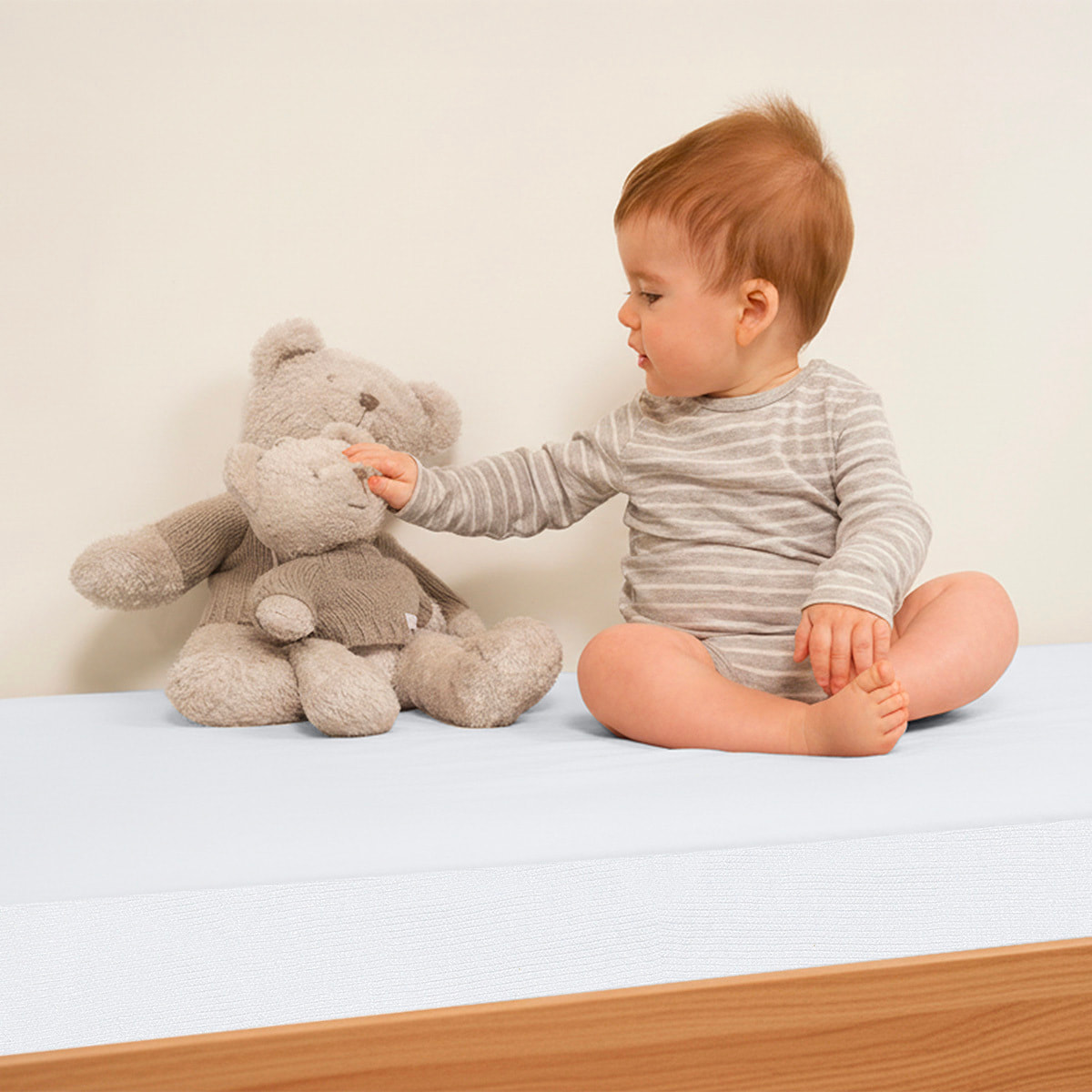 Alèse B-Sensible Blanc Bebe | Impermeable & Anti-acariens