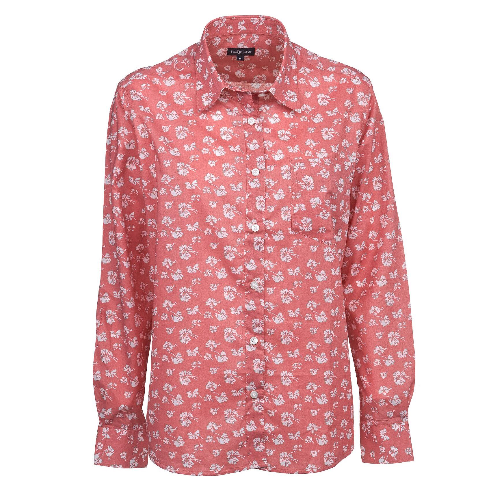 Camicia LADY LAW fiore rosa