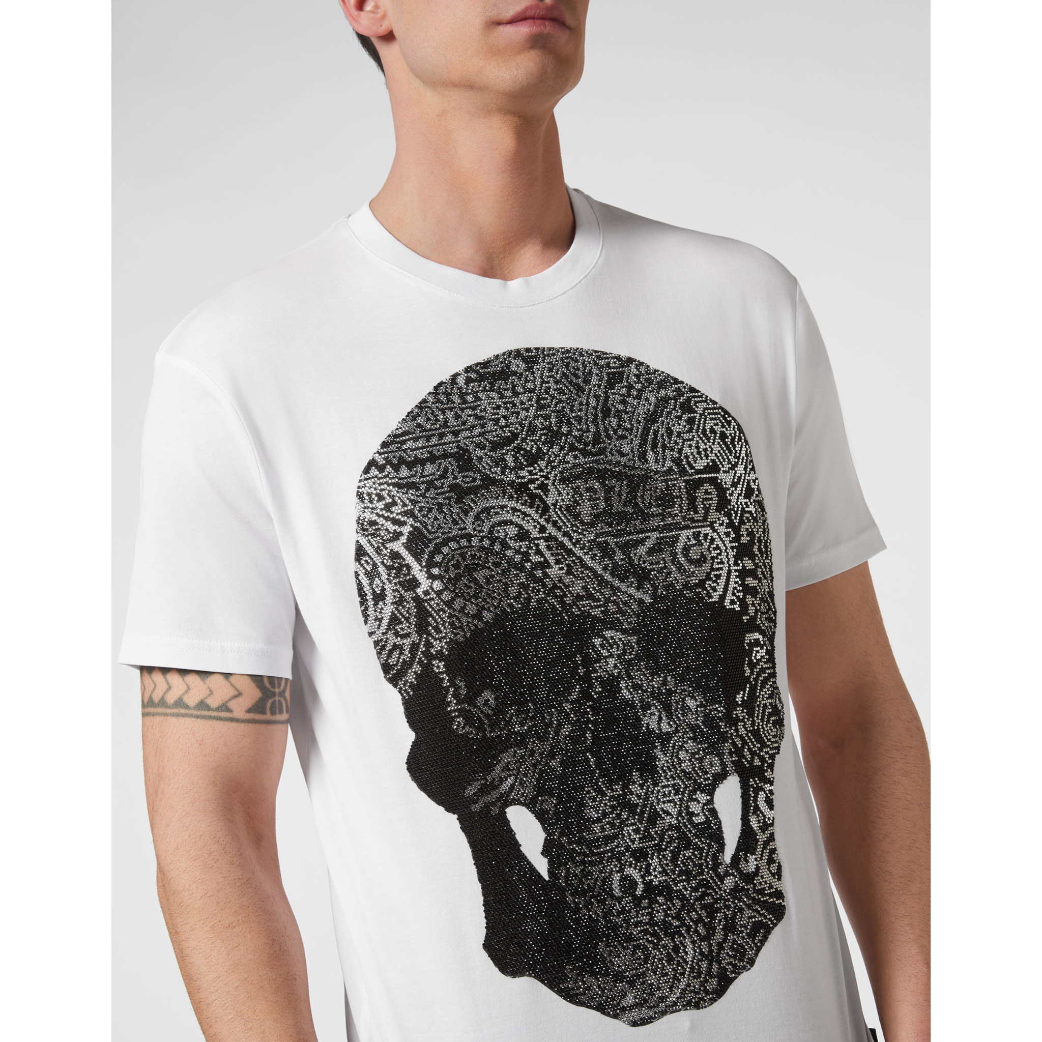 PHILIPP PLEIN Camiseta Cuello Redondo PAISLEY