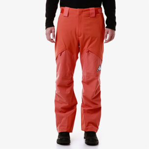Kappa - Pantaloni Uomo Arancione - 6CENTO 622FZW