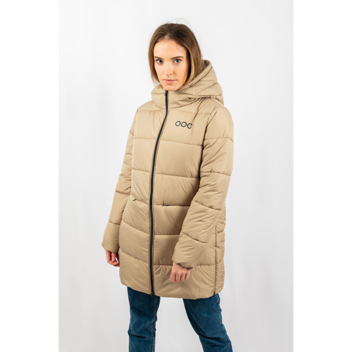 Chaqueta para mujer ECOON Paris Long Jacket - Beige