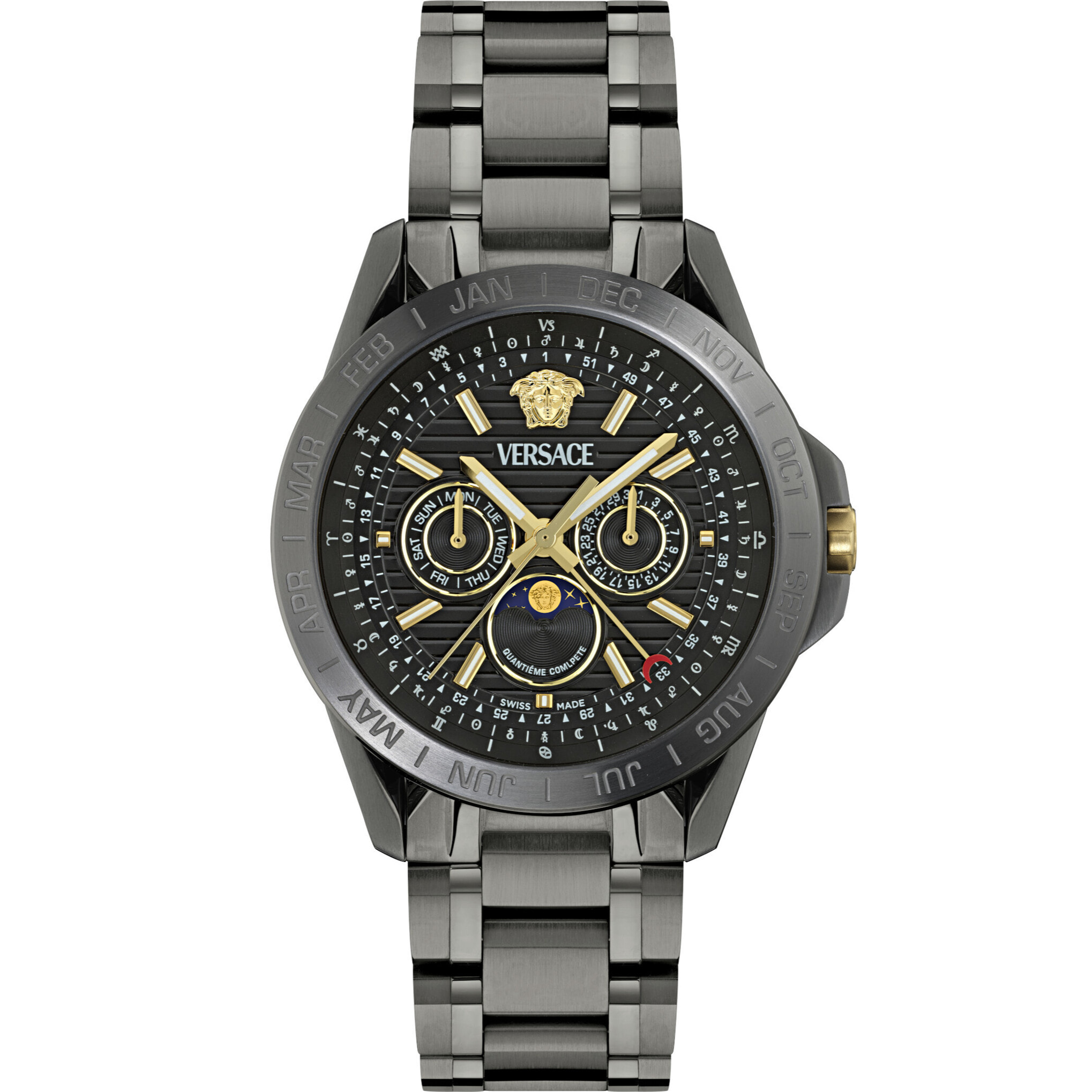 Versace Reloj Multifunción Galaxy Moonph.chr (Wc-0K)