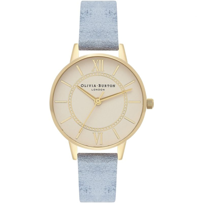 Reloj Olivia Burton OB16WD82 Mujer Analogico Cuarzo con Correa de Piel sintetica