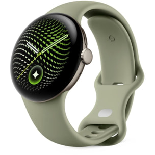 Montre connectée GOOGLE Pixel Watch 5 41mm - Pyrite - Olive 4G