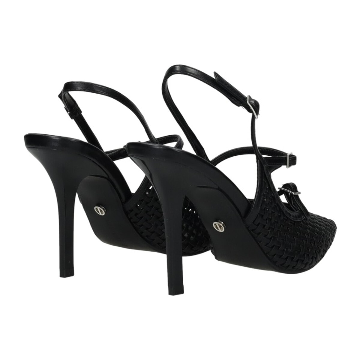 Décolleté sling back Donna Tata Italia Nero