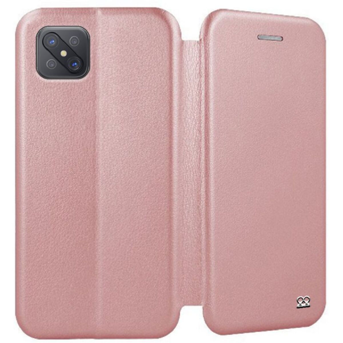 Etui IBROZ Oppo Reno 4Z Cuir rose gold