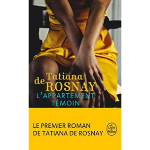 Rosnay, Tatiana de | L'Appartement témoin | Livre d'occasion