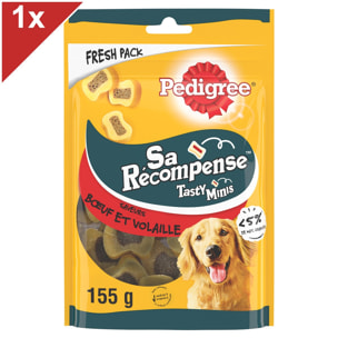 PEDIGREE Sa Récompense Friandises saveurs boeuf et volaille pour chien 155g