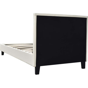Lit "Lina" - 90 x 190 cm - Beige