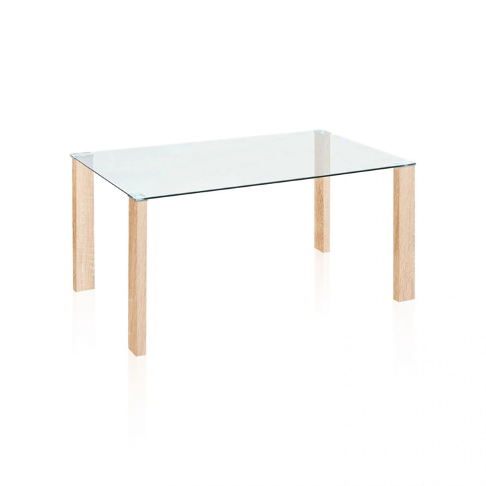 Mesa de comedor Valya Cristal - Cambria