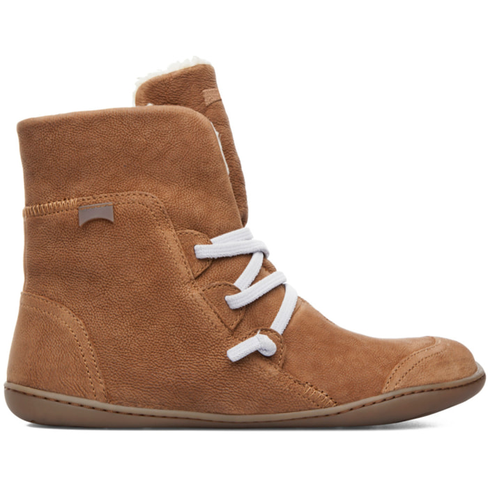 CAMPER Peu Cami - Botines Mujer Marrón