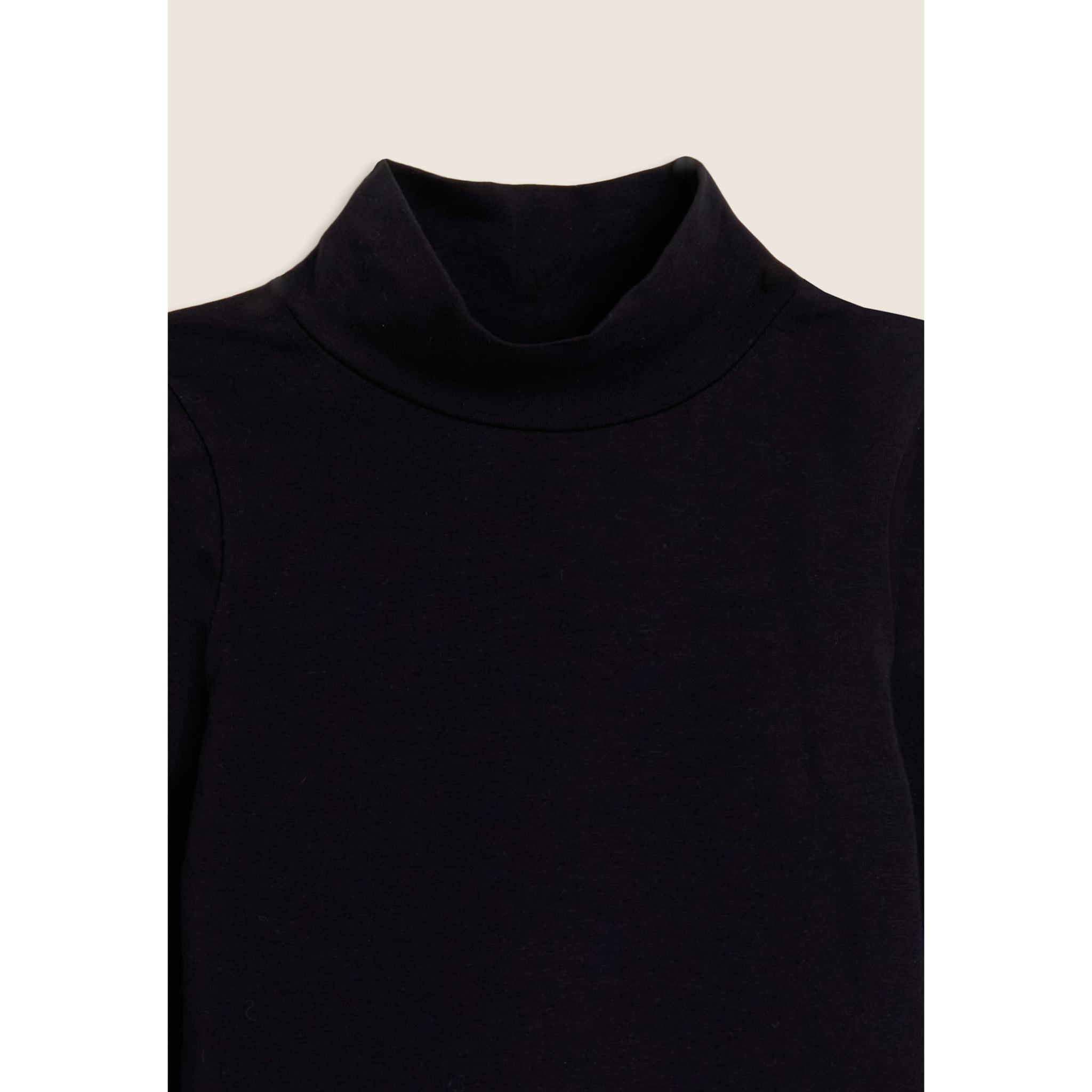 Body Junior a lupetto in cotone stretch