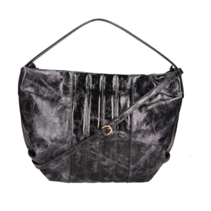 Borsa a spalla da donna - Modello Vanda - Vera pelle - 30.0 x 40.0 x 5.0 cm
