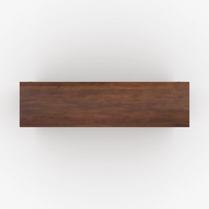 Buffet en bois de manguier avec 3 portes et 3 tiroirs - Achille