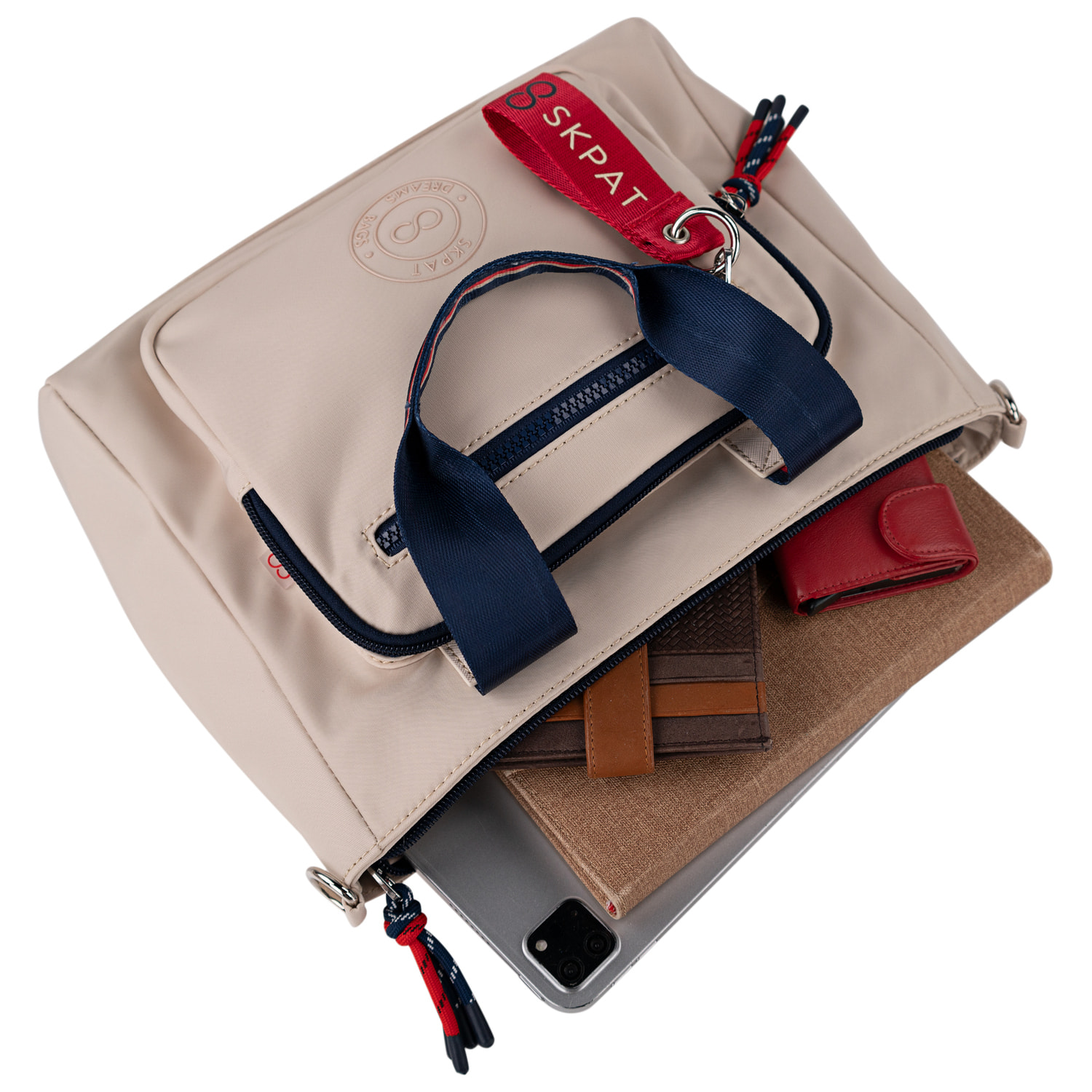 Bolso De Mano Skpat Moselle Beige