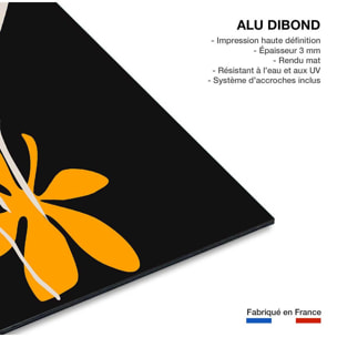 Tableau fleurs colchiques Tableau alu Dibond