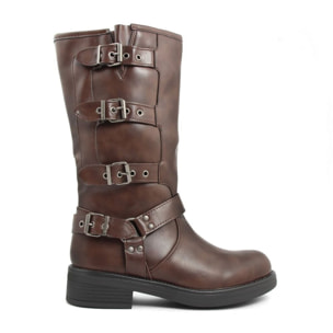 Botas para Mujer - Fashion Attitude Fam-a793 Brown
