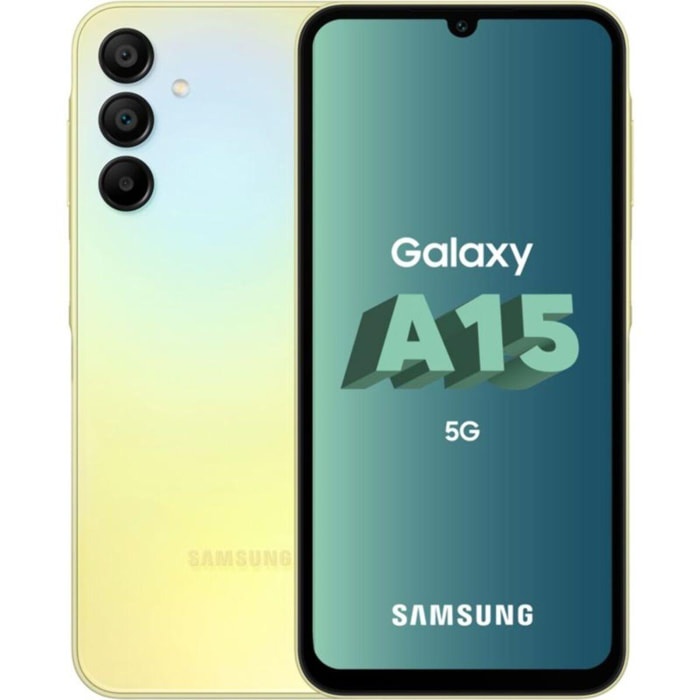 Smartphone SAMSUNG Galaxy A15 Lime 128Go 5G