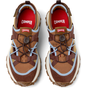 Zapatillas - CAMPER Drift Trail - Marron - Textil técnico