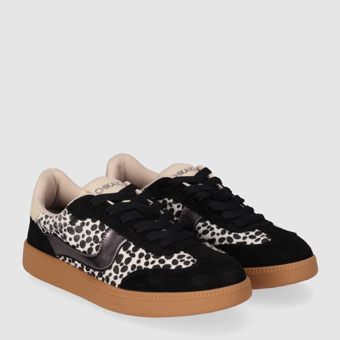 Deportivos - Negro - Tacón: Bajo