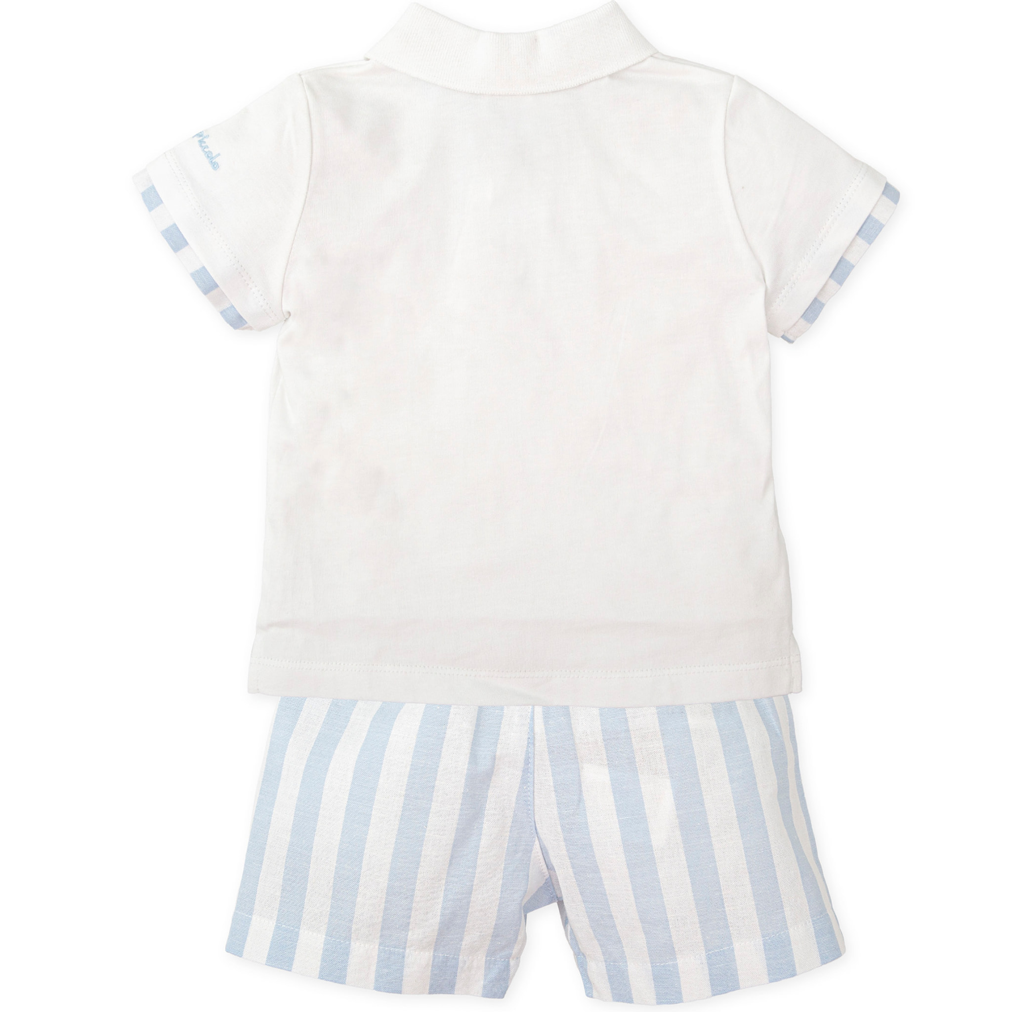 Conjunto 2 pzas. - Blanco celeste