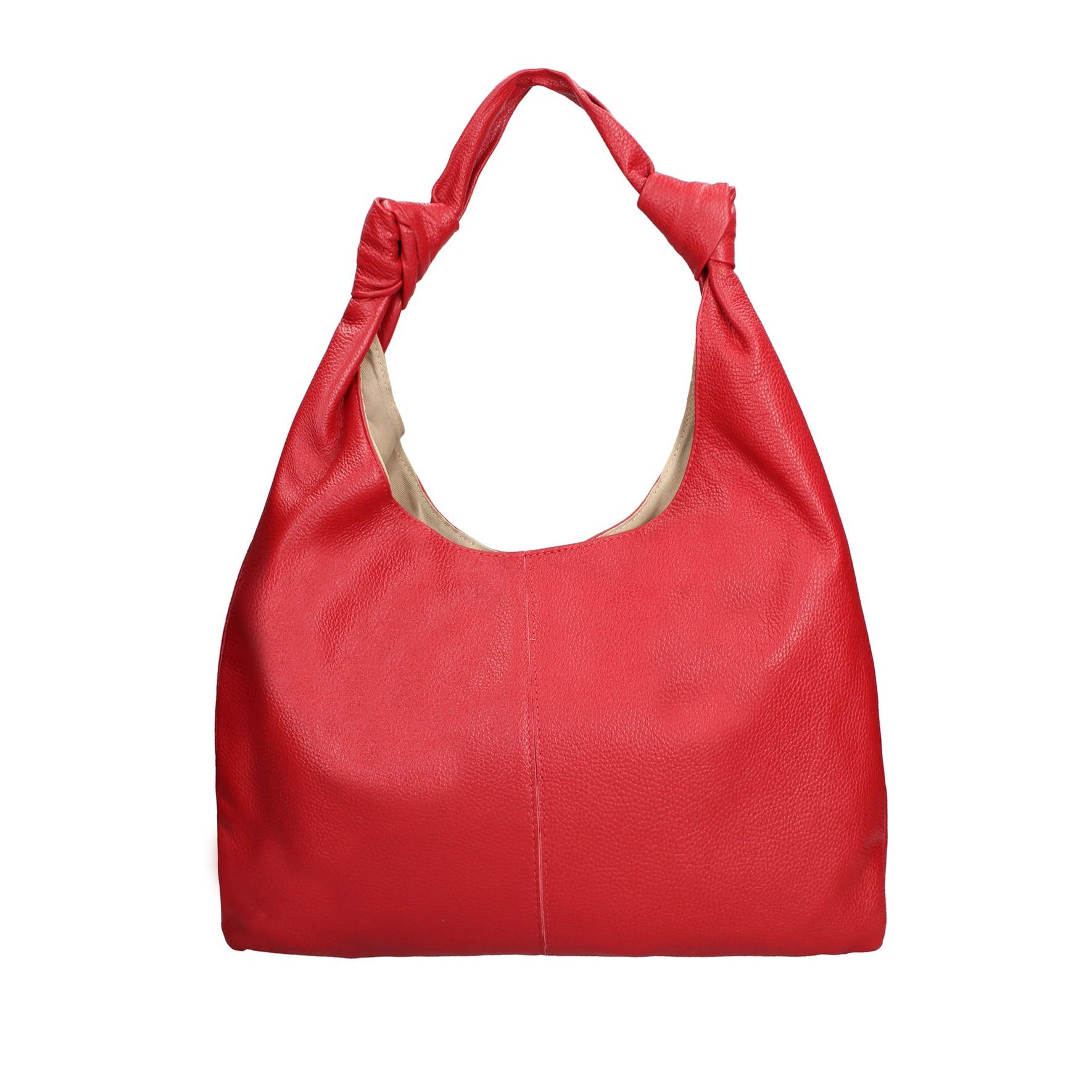 Borsa a spalla da donna Made in Italy - Modello Iduna Lux - 100% pelle - 41.0 x 28.0 x 3.0 cm