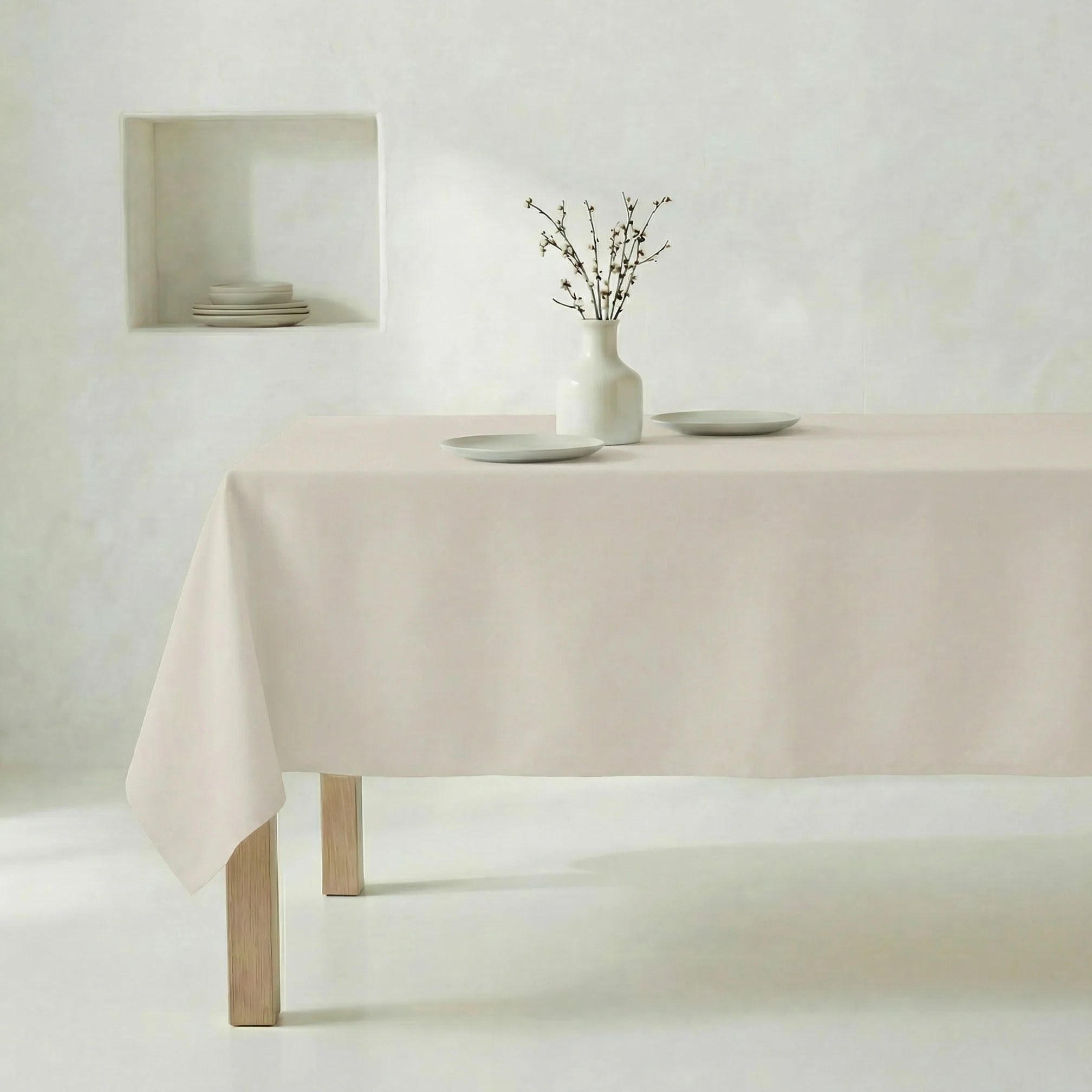 Nappe antitache au toucher tissu imperméable LIN