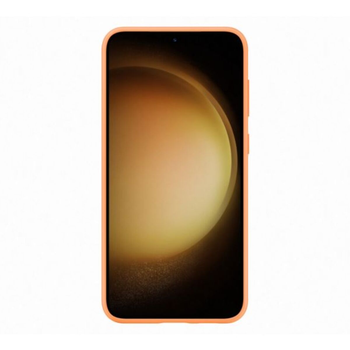 Coque SAMSUNG S23+ Silicone Orange