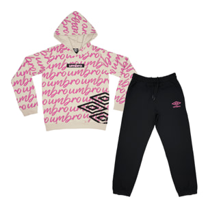 Tuta Bimba UMBRO Cotone Felpato Invernale 3 / 7 Anni