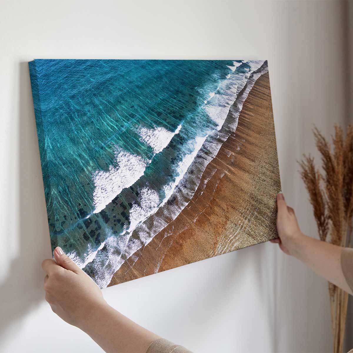 Tableau mer et plage Power beach Toile imprimée