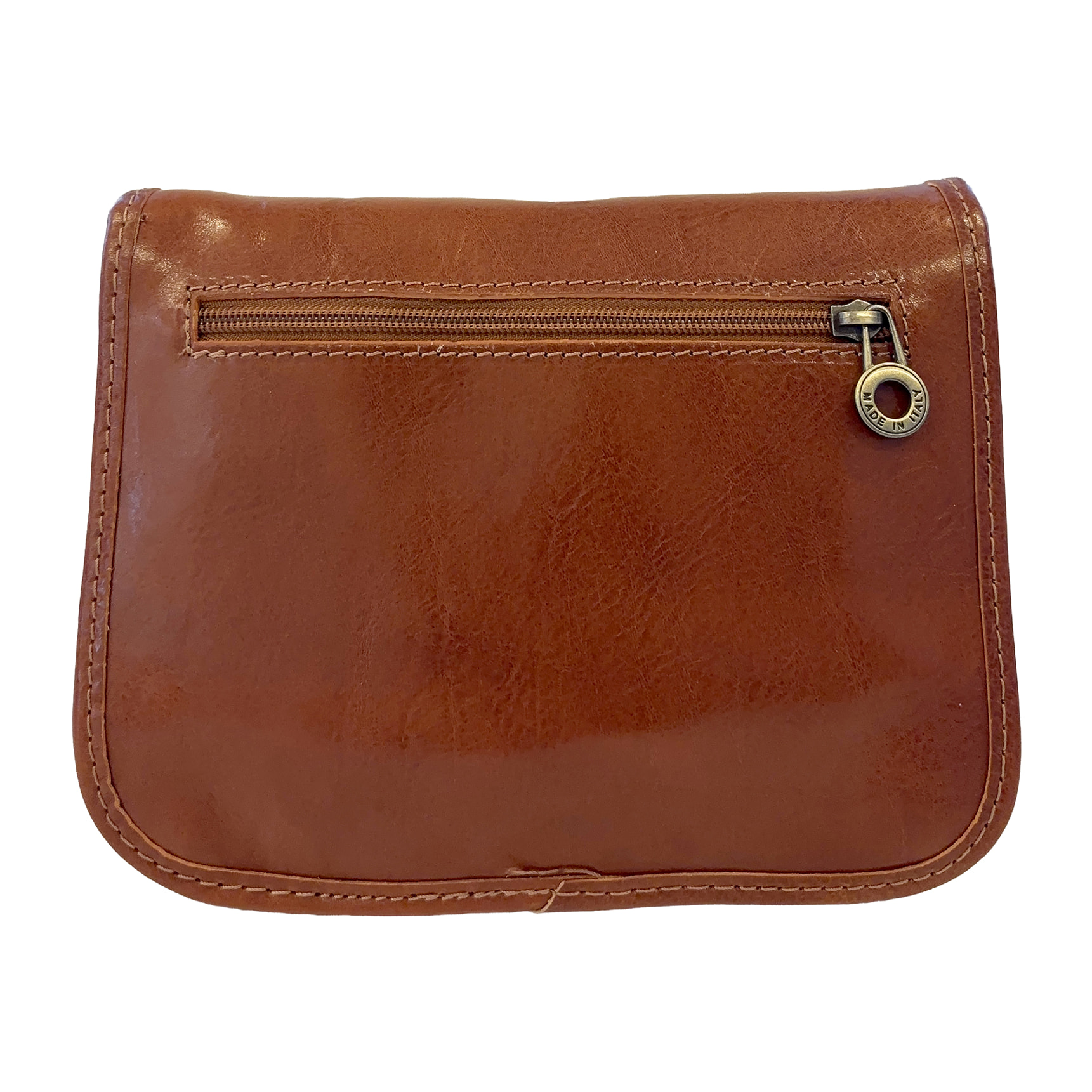 Borsa a Tracolla in Pelle da Donna, Tracolla Vintage con Doppia Fibbia e Chiusura Magnetica