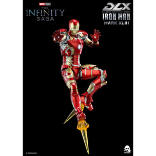 Infinity Saga Iron Man Mark 43 Af Action Figura Threezero