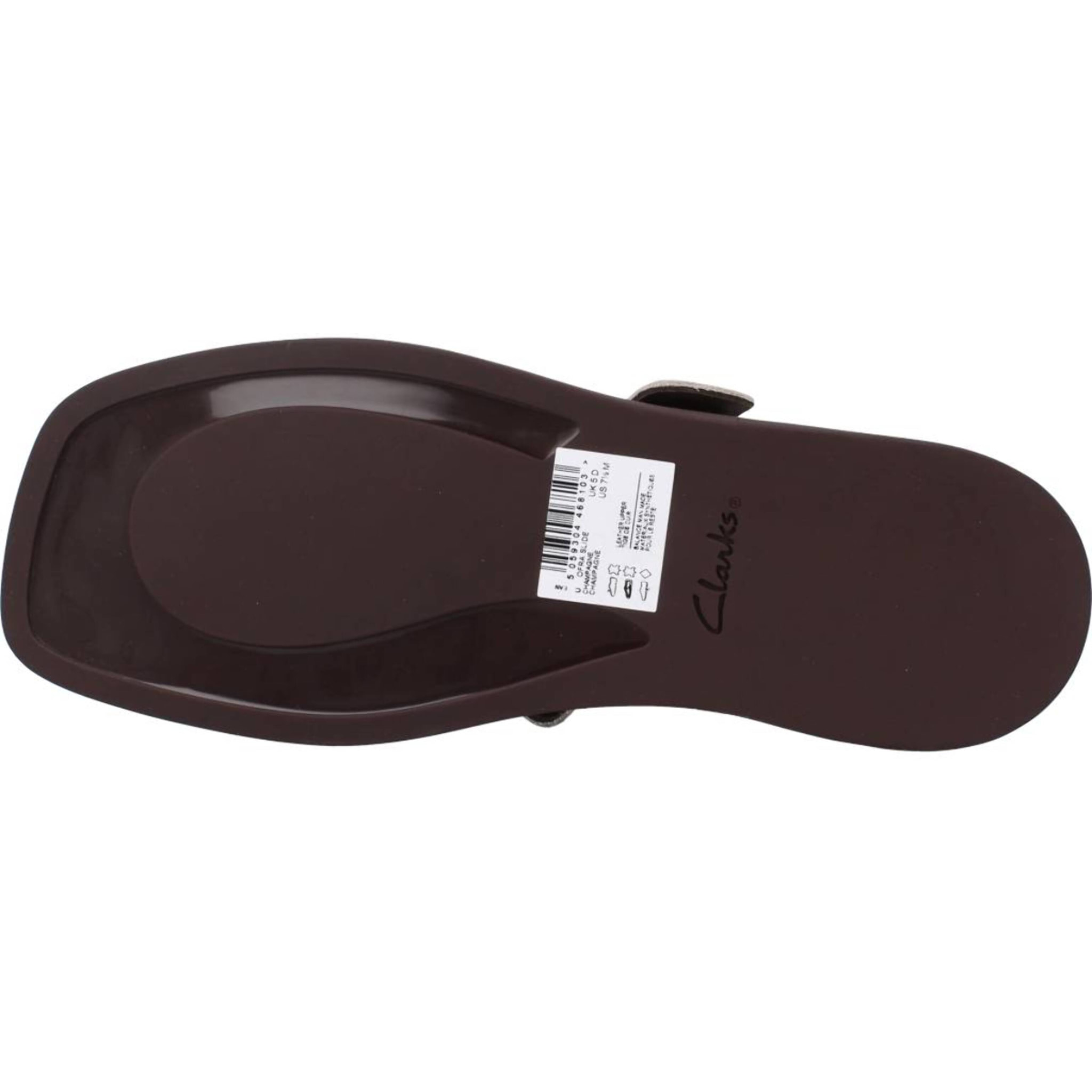 Sandalias Mujer de la marca CLARKS  modelo OFRA SLIDE Gold