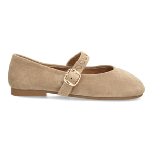 Bailarinas barefoot con hebilla ajustable para mujer