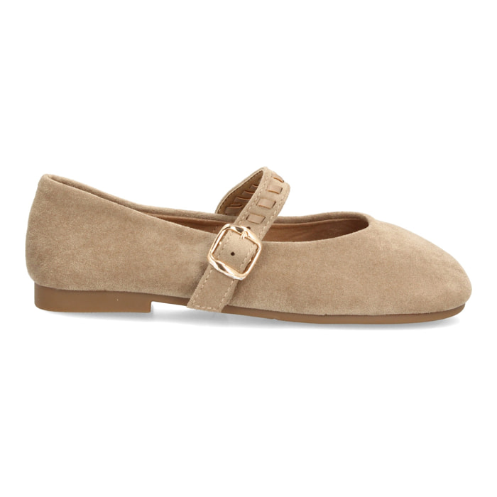 Bailarinas barefoot con hebilla ajustable para mujer