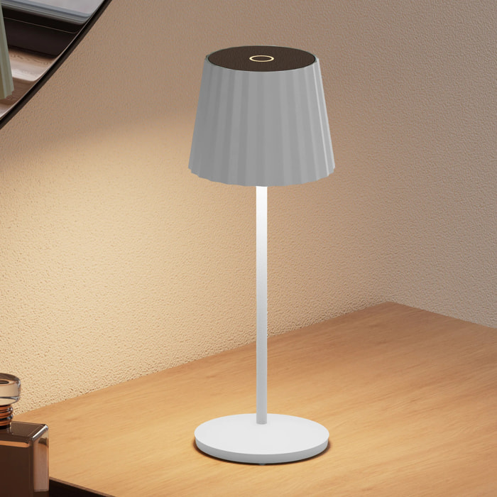 6 Lampe de table ABBY + Socle de charge