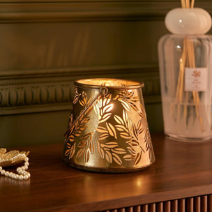 Lanterne Belli doré 17x15,2cm