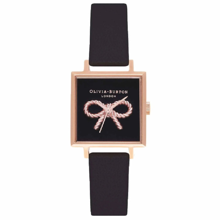Reloj Olivia Burton OB16VB03 Mujer Analogico Cuarzo con Correa de Cuero