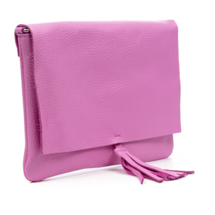 Andorno borsa a tracolla donna. Pelle autentica finitura Dollaro