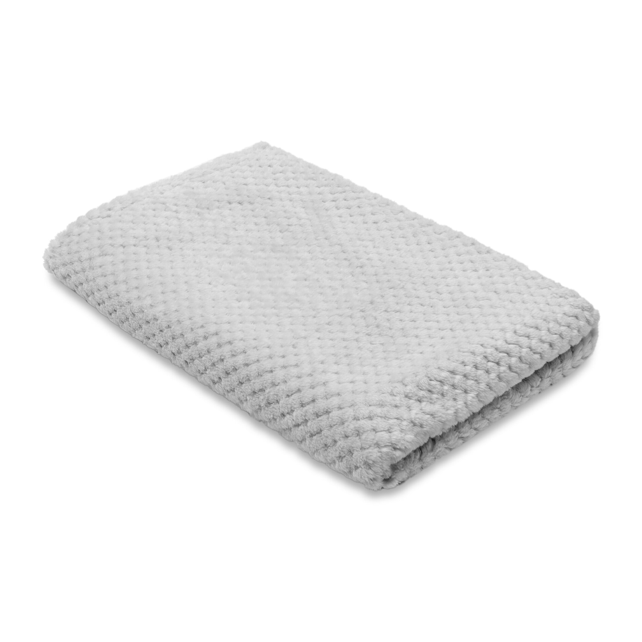 Manta Popcorn Gris