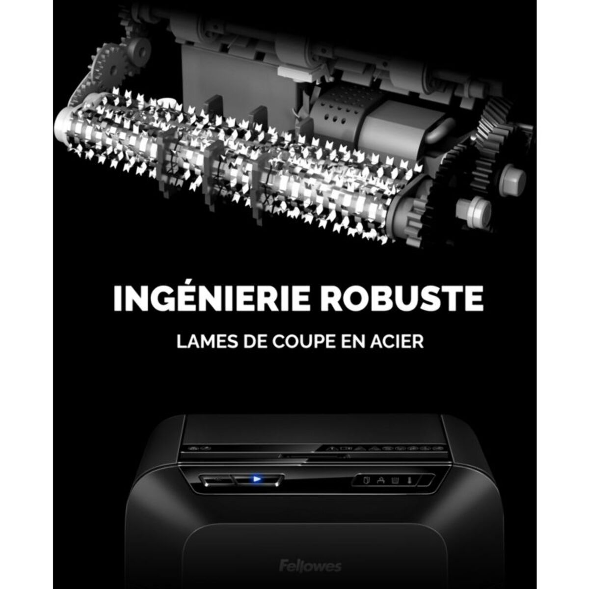 Destructeur FELLOWES 90M Automax 90 Feuilles Coupe Mini