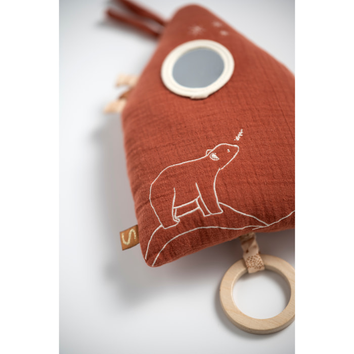 Peluche Mini Musical maison brodé