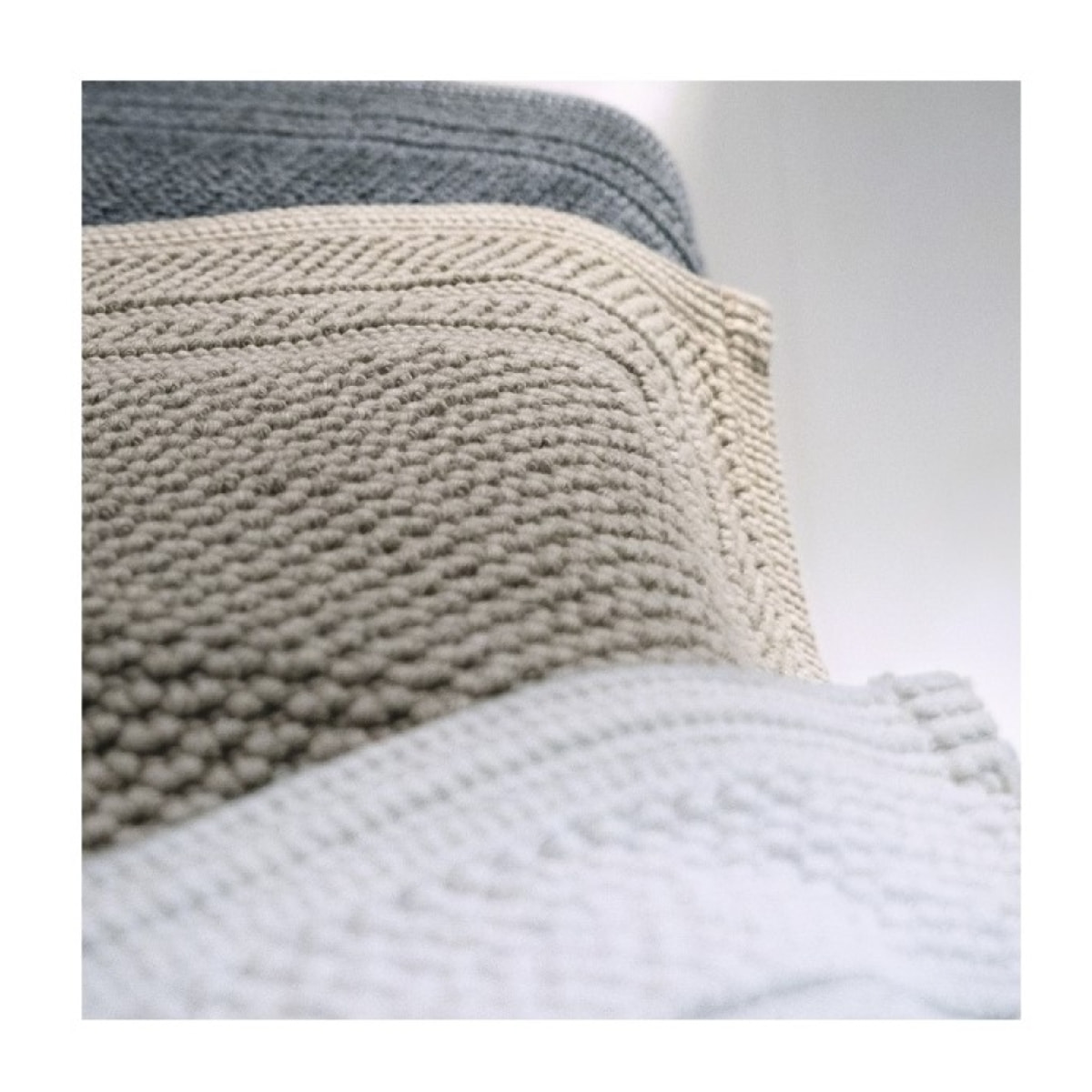 Tapis de bain Coton FLAIR 50x80cm Blanc Elements by Spirella