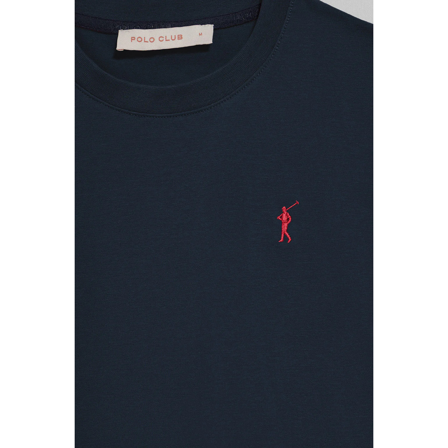 Pack de tres camisetas marino, blanca y negra de manga corta con logo bordado Rigby Go