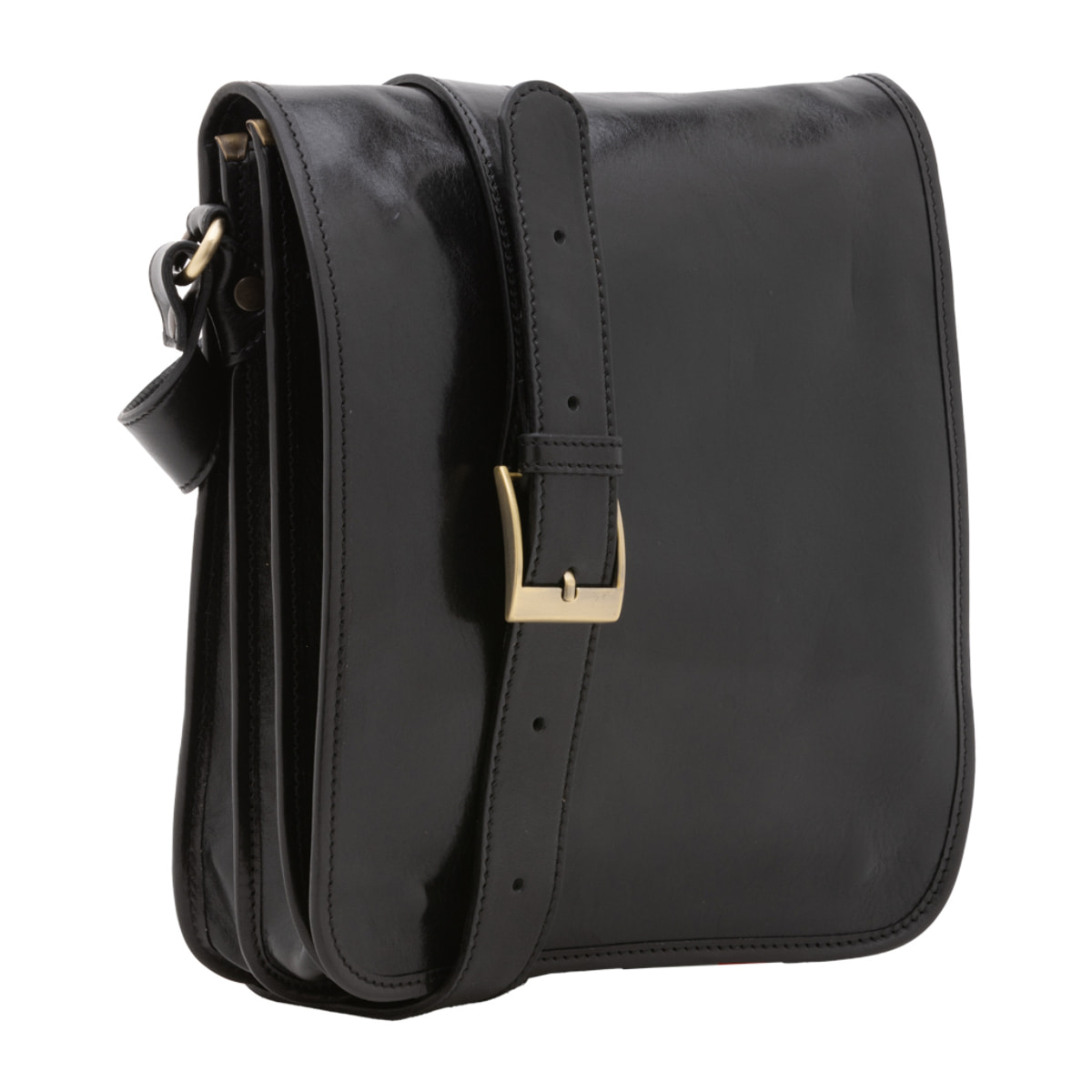 Borsa a tracolla  da uomo In Vera pelle Made in Italy 29x24x9 cm