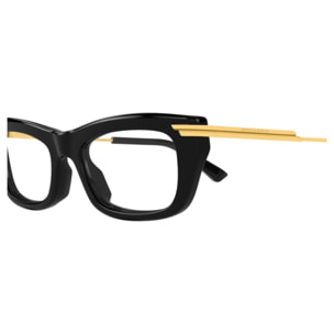 Gafas de Vista Bottega Veneta BV1371O-001 de Acetato Mujer 51 mm