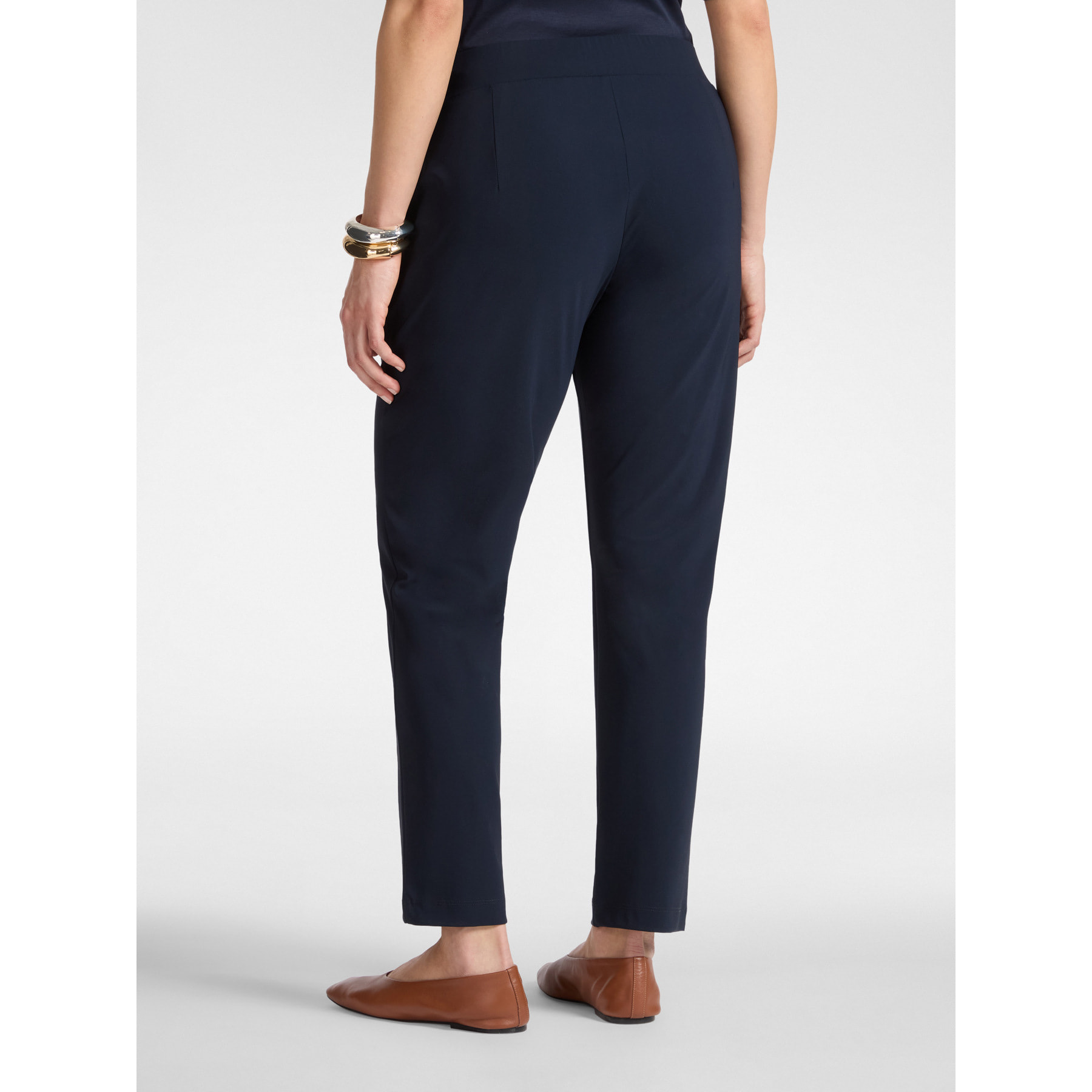 Elena Mirò - Pantaloni in jersey - Blu