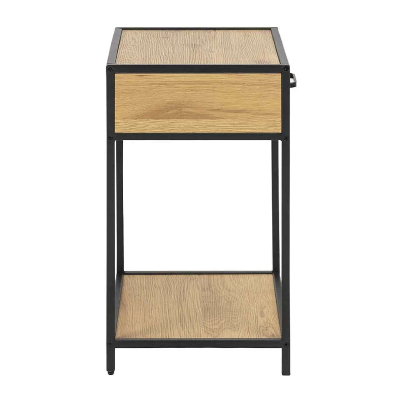 DAKAR - Lot de 2 tables de chevet - 4 tiroirs multicolores